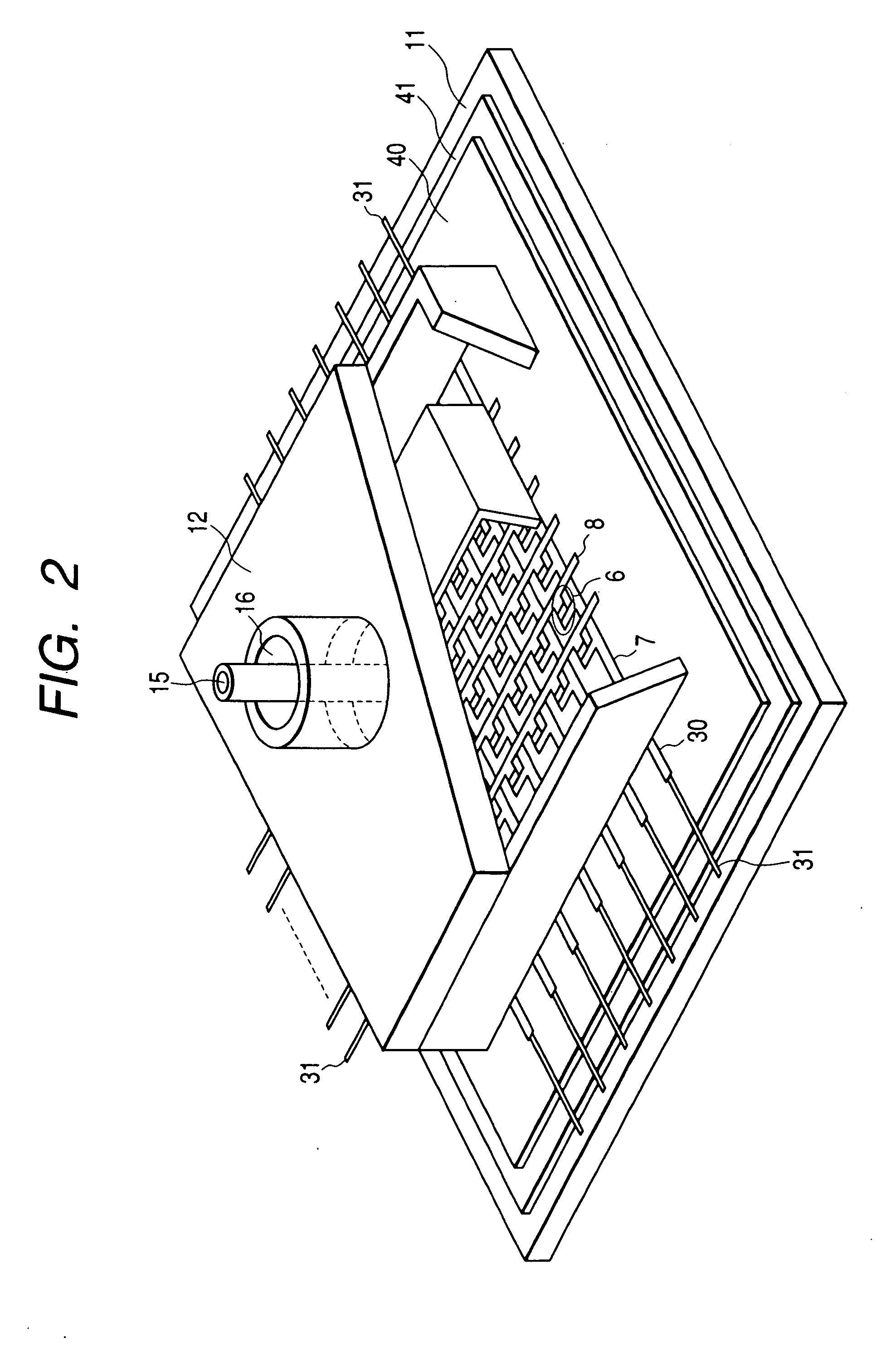 Method and apparatus for manufacturing image displaying apparatus