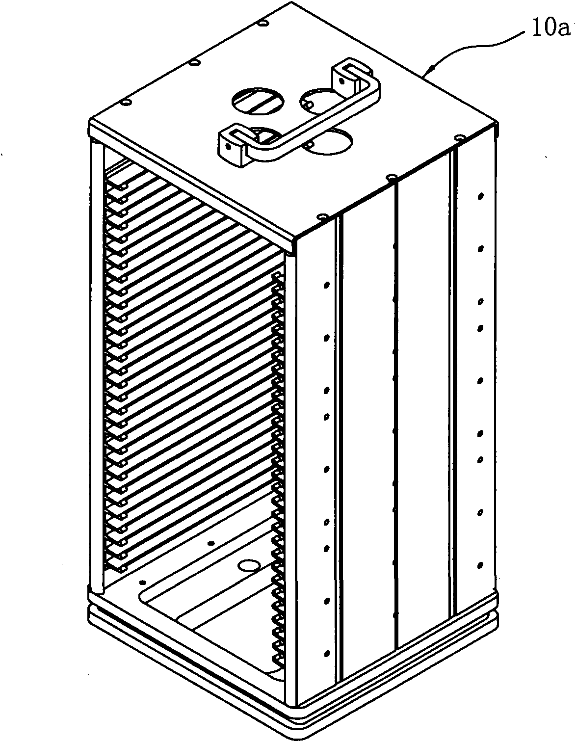 Cartridge device for automatic screen printing production line