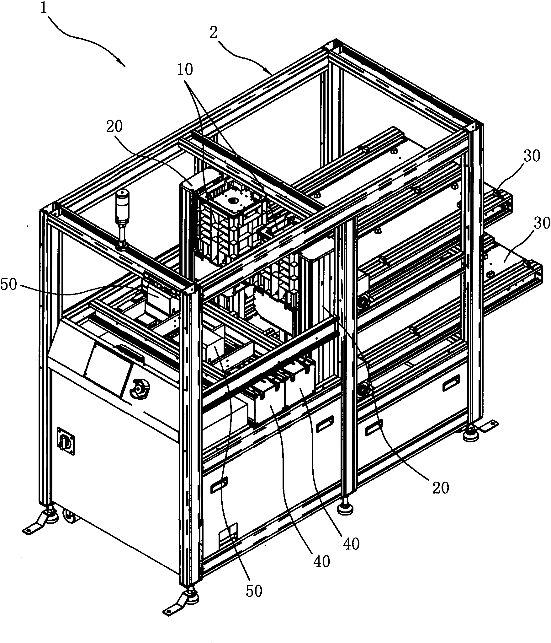 Cartridge device for automatic screen printing production line