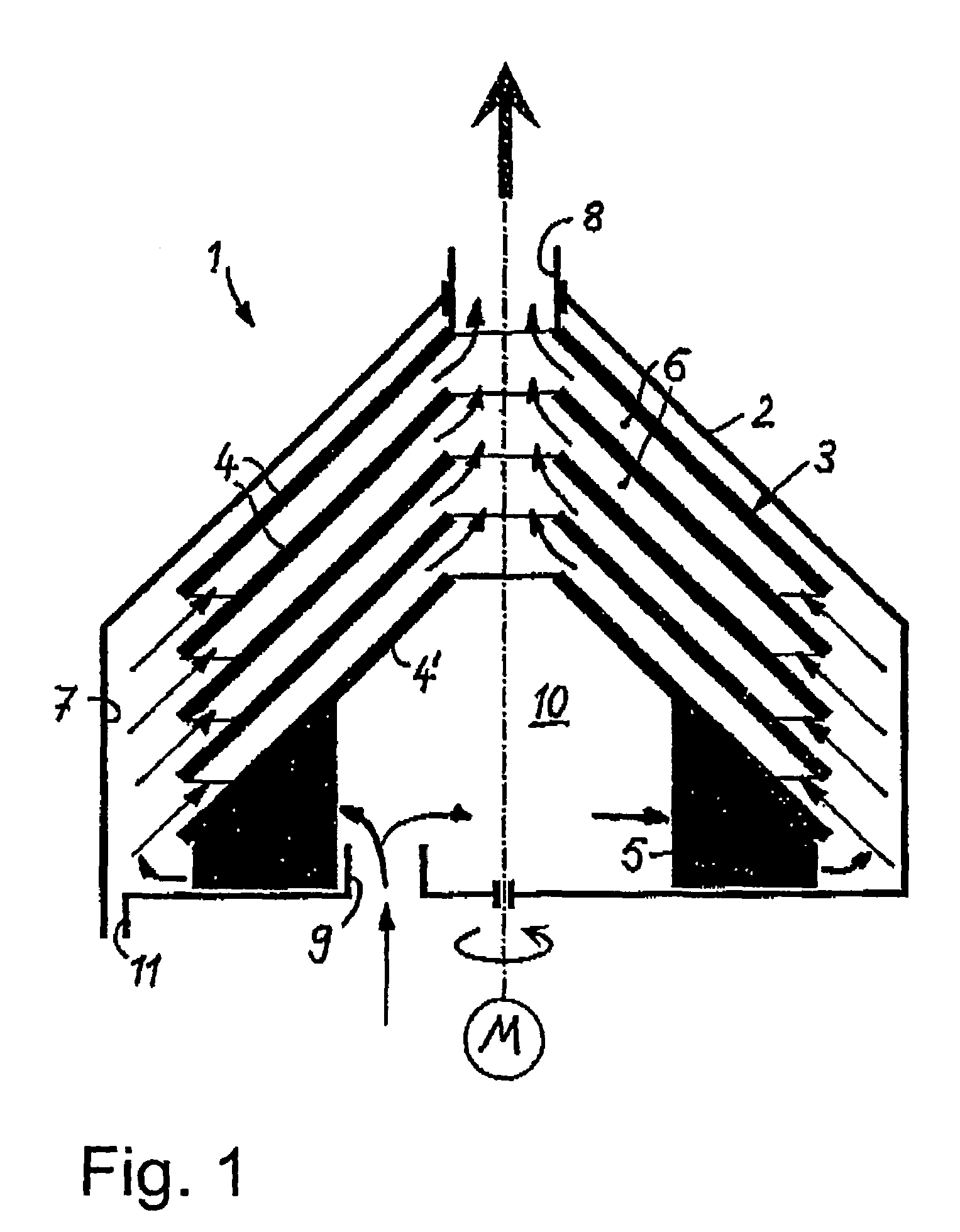 Centrifugal oil separator