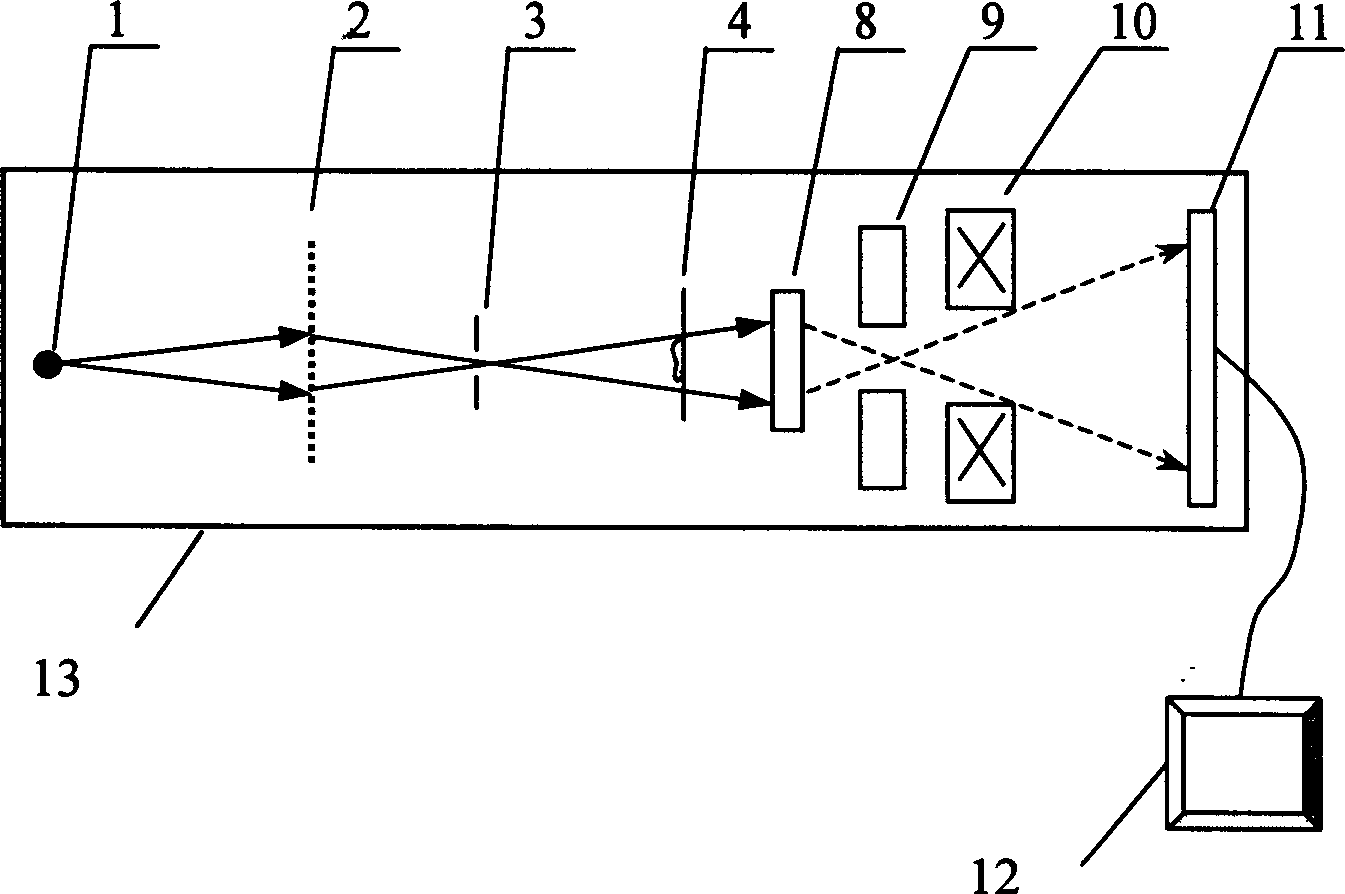 Recorder of X-ray photoelectronic hologram