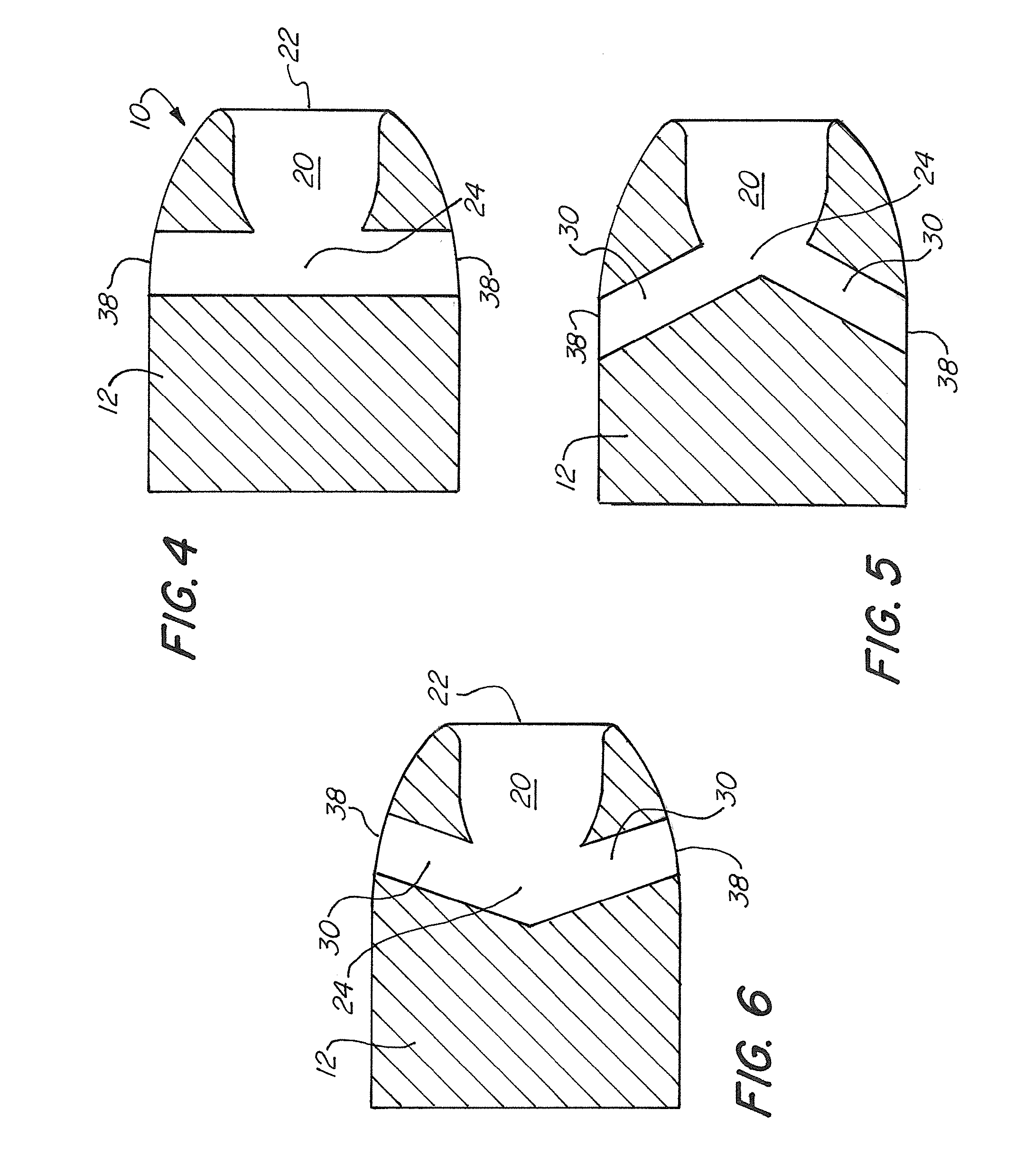 Bullets With Lateral Damage Stopping Power