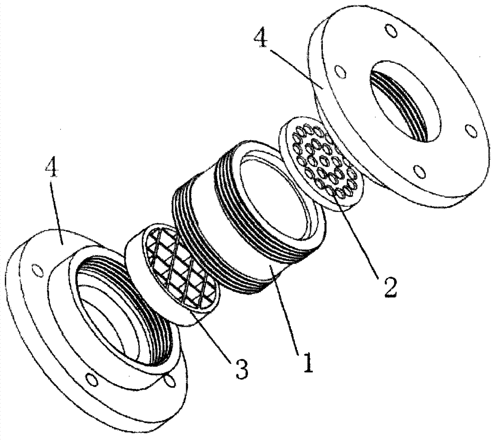 Prepositioned flow adjuster of ultrasonic flow meter