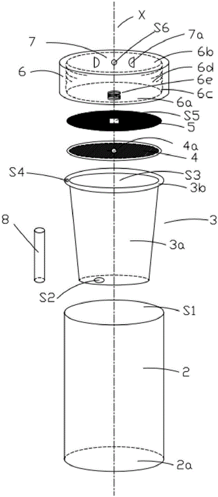 Mobile device for filtering liquid under pressure