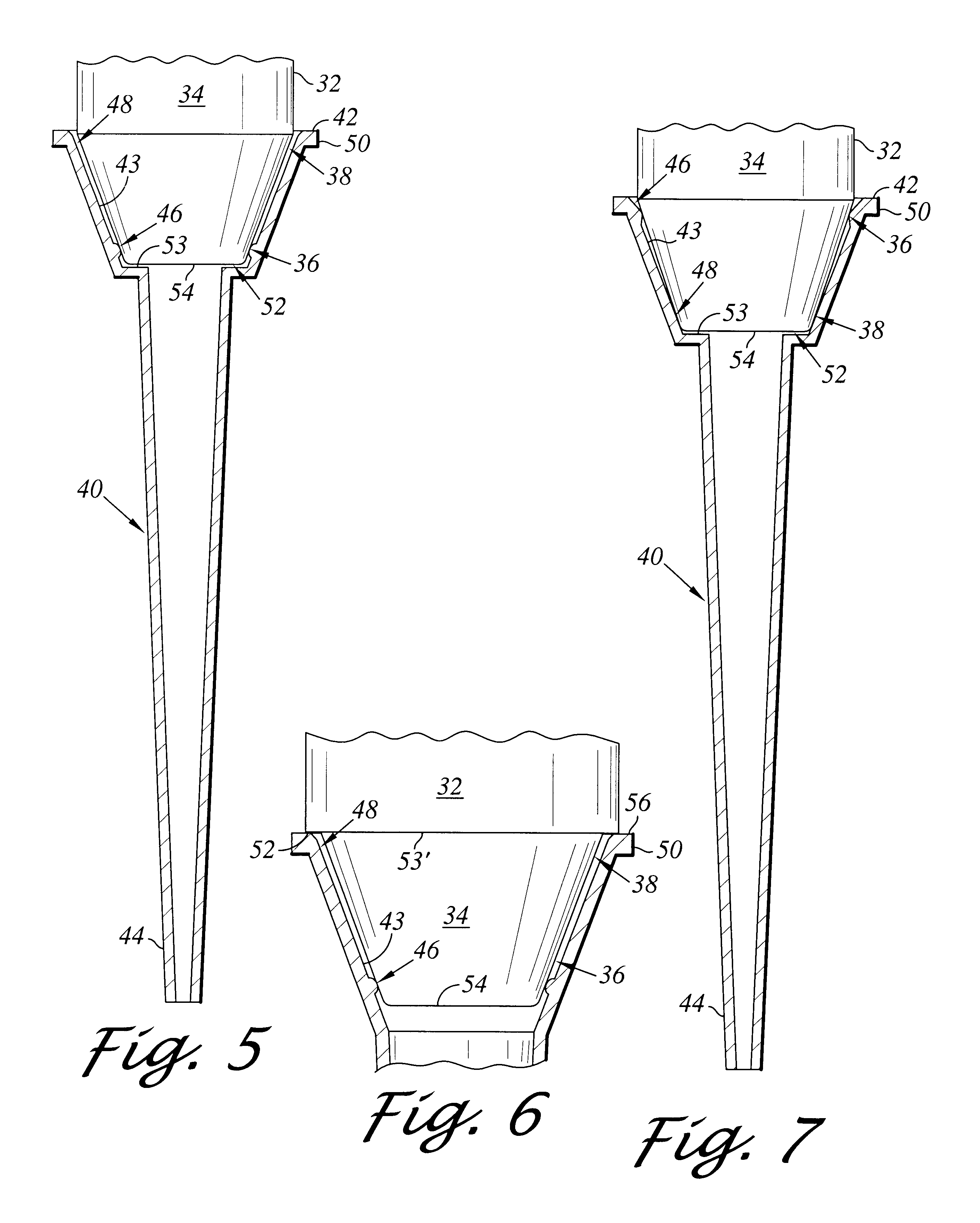 Pipette with improved pipette tip and mounting shaft combination