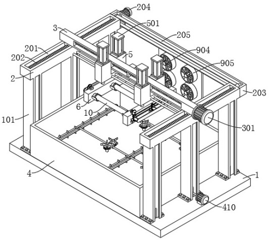 Oil immersion device for rotating shaft production and processing