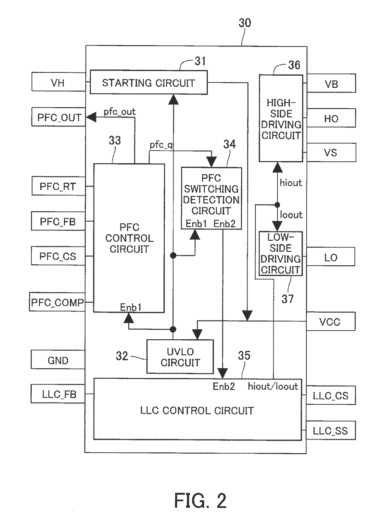 Switching power supply device