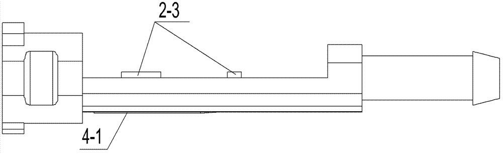 Production method of optical fiber preset core insert and positioning device