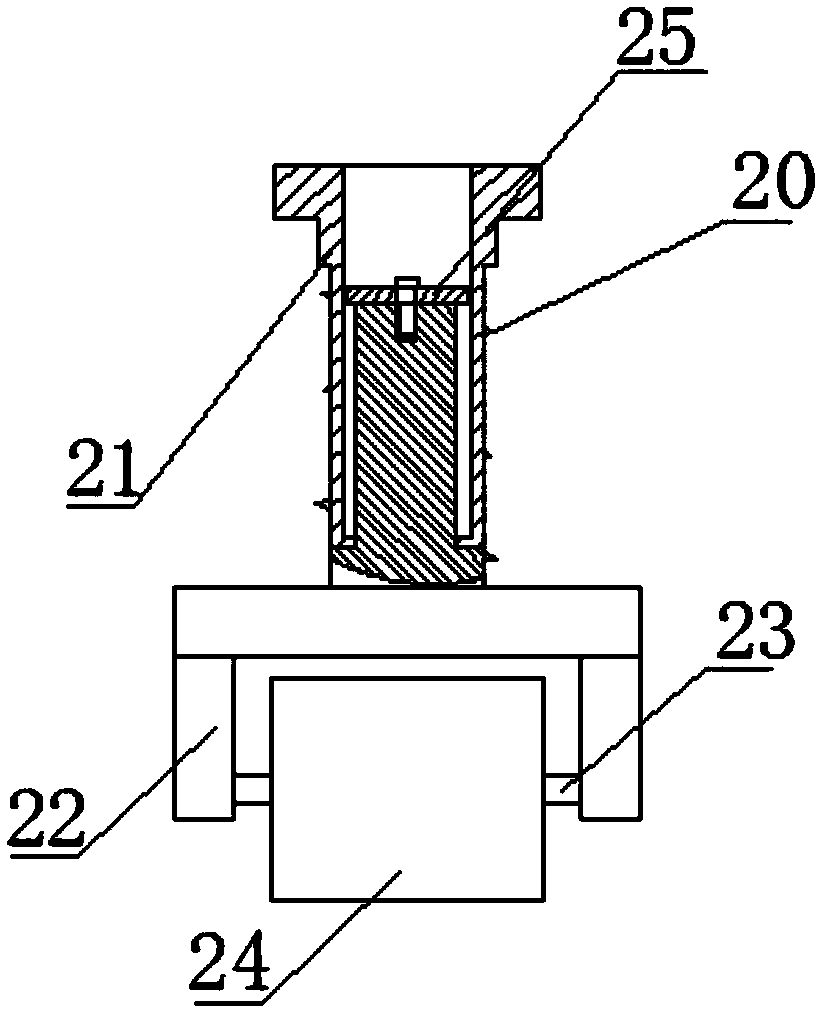 Soil loosening and fertilizer applying device