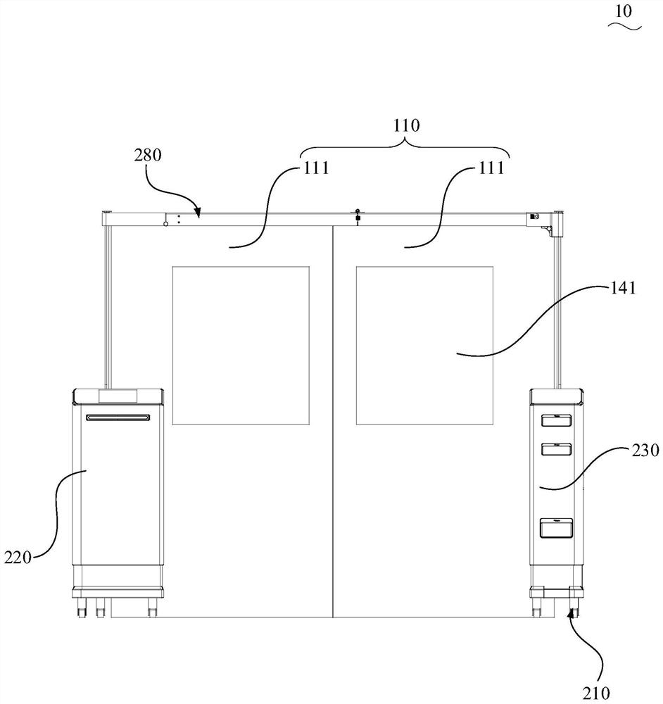 Gas inlet mechanism and negative pressure system