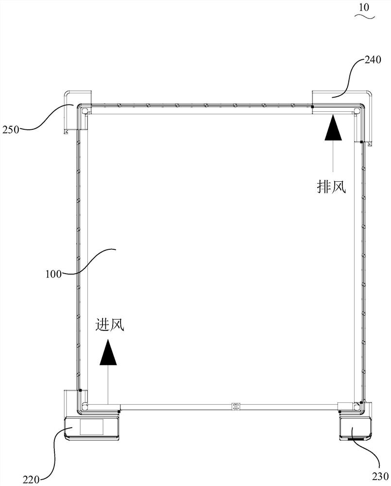 Gas inlet mechanism and negative pressure system