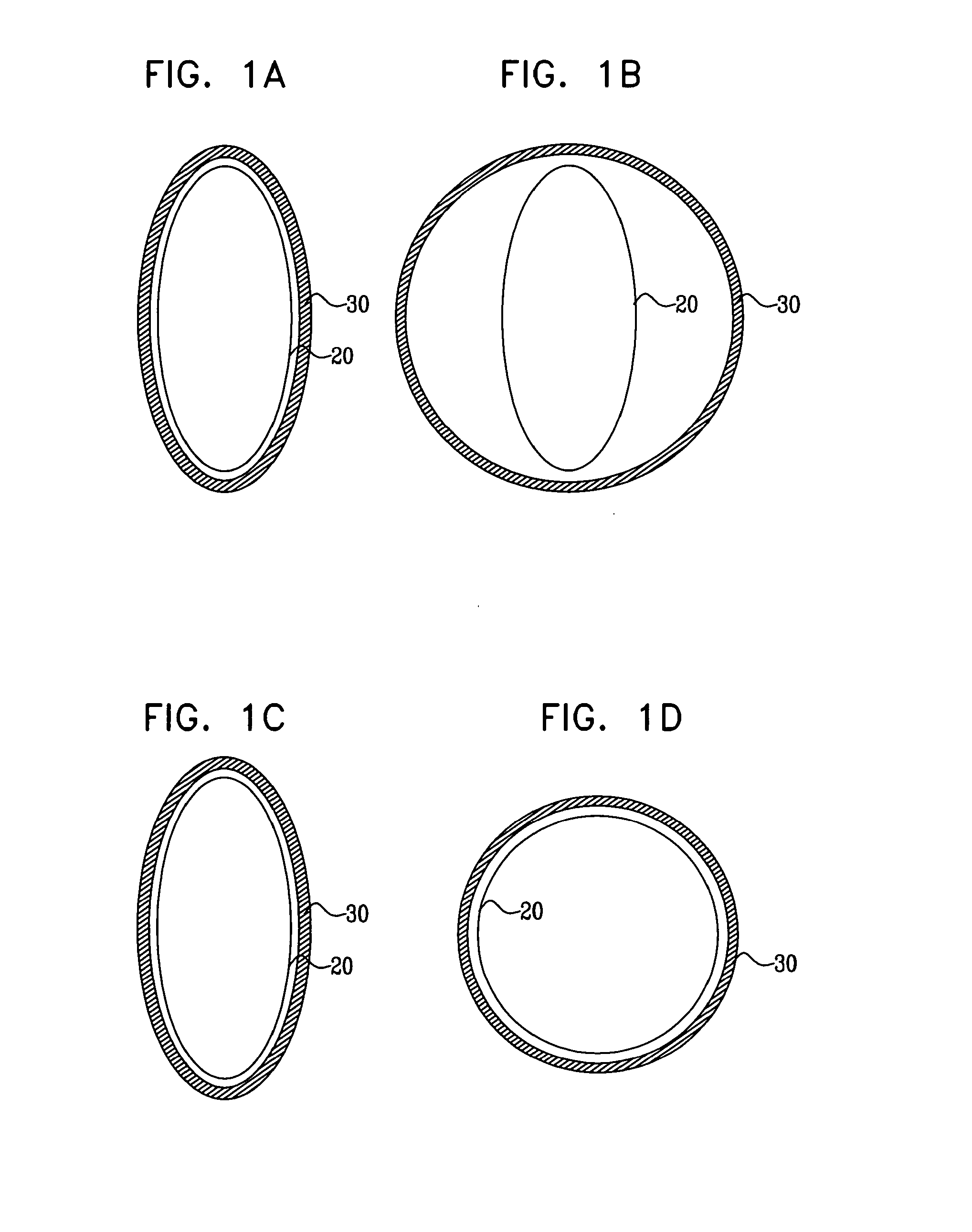 Elliptical element for blood pressure reduction