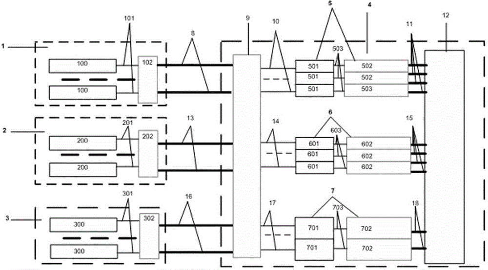 Optimal laying system for substation multiplexing 2M protection channel cable