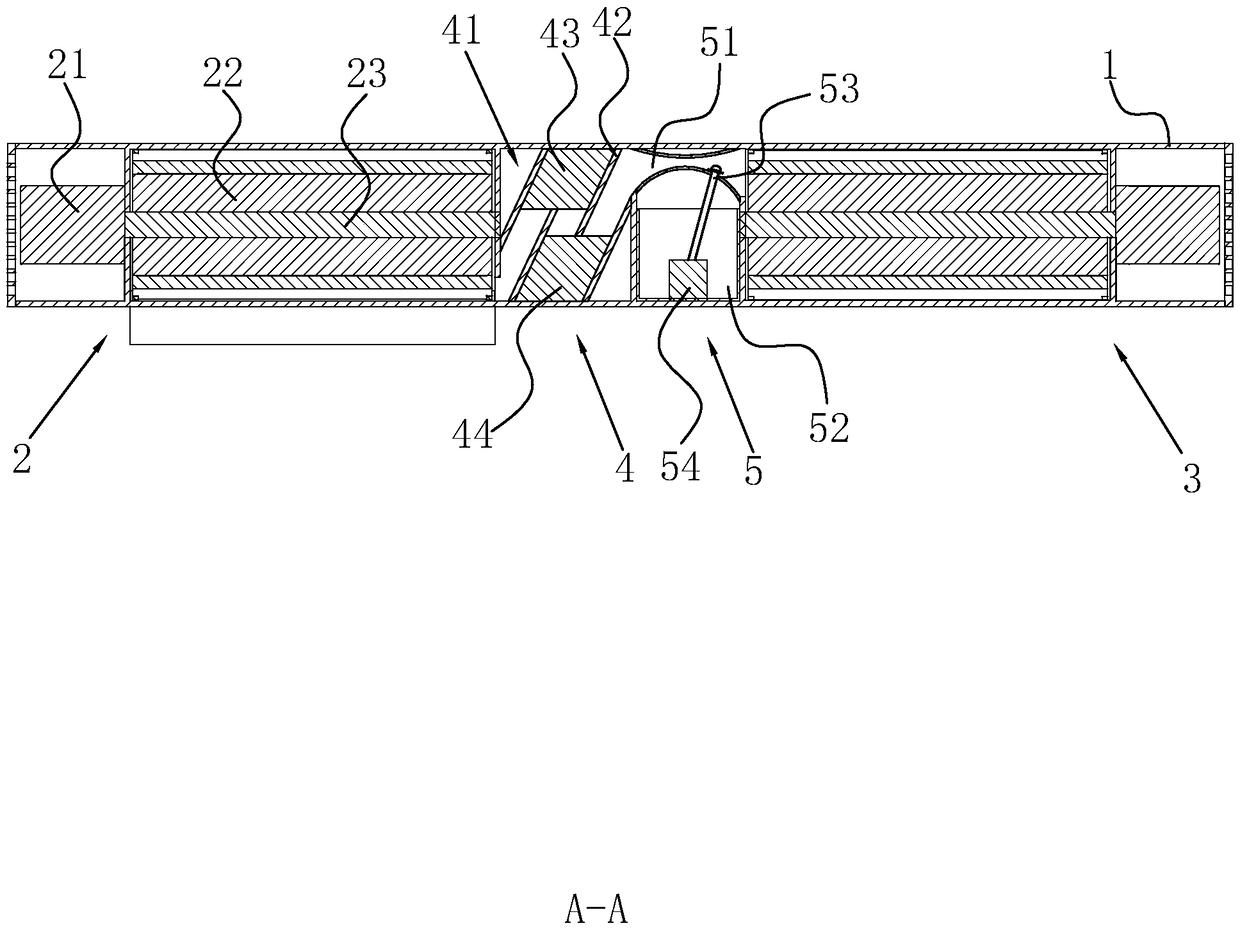 Filtering and humidifying integrated ecological fresh air system and applied door and window thereof