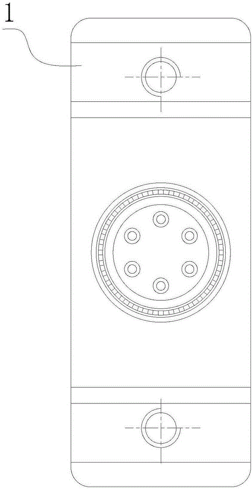 A short-circuit protection connector with electromagnetic shielding function