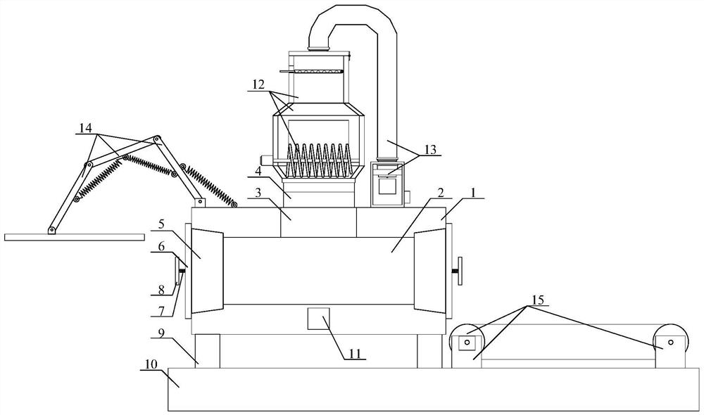 Noctilucent plastic product production equipment