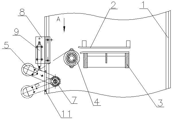 Novel even-tension high-speed needling machine