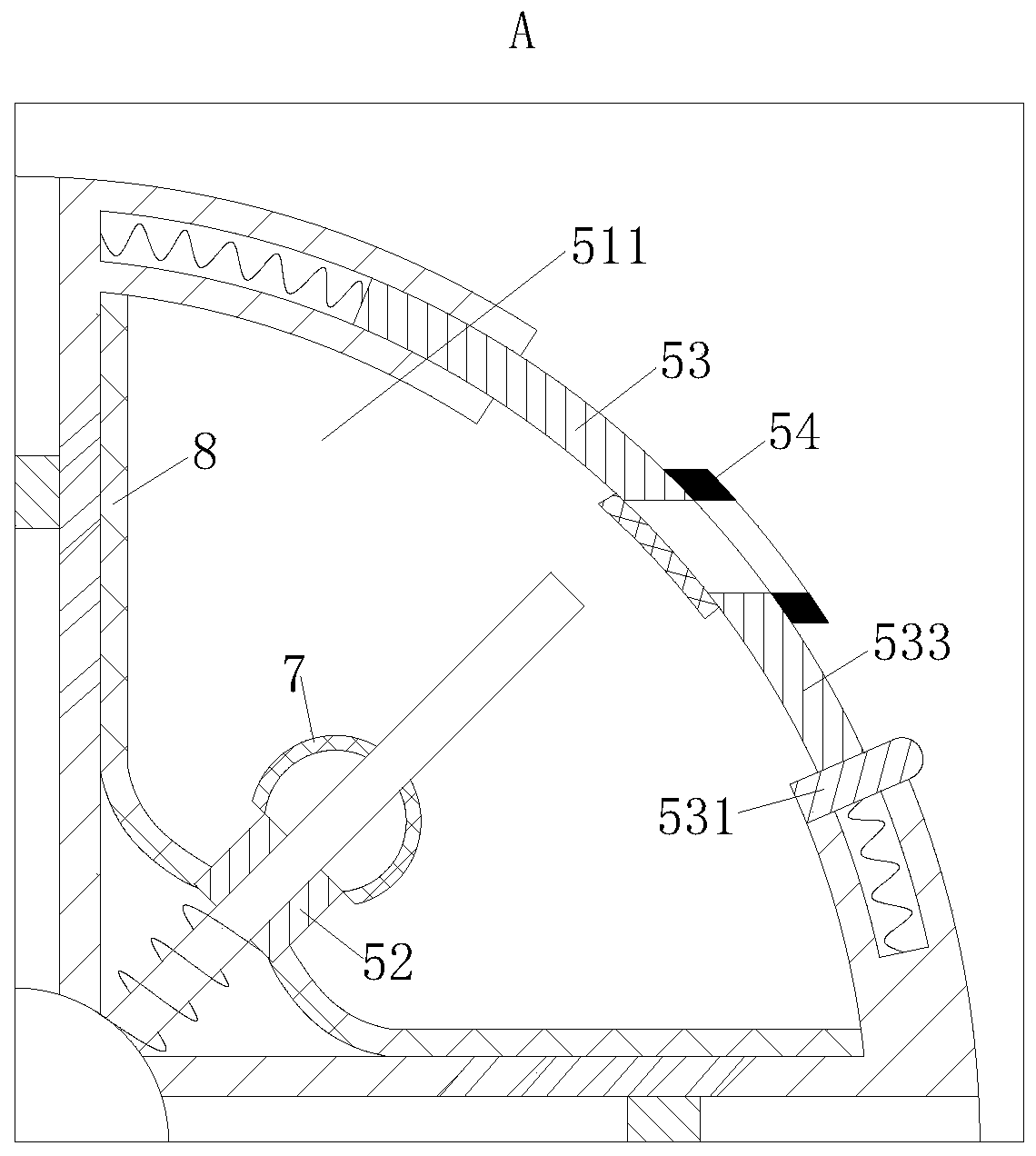 Intelligent purification device for nickel plating wastewater