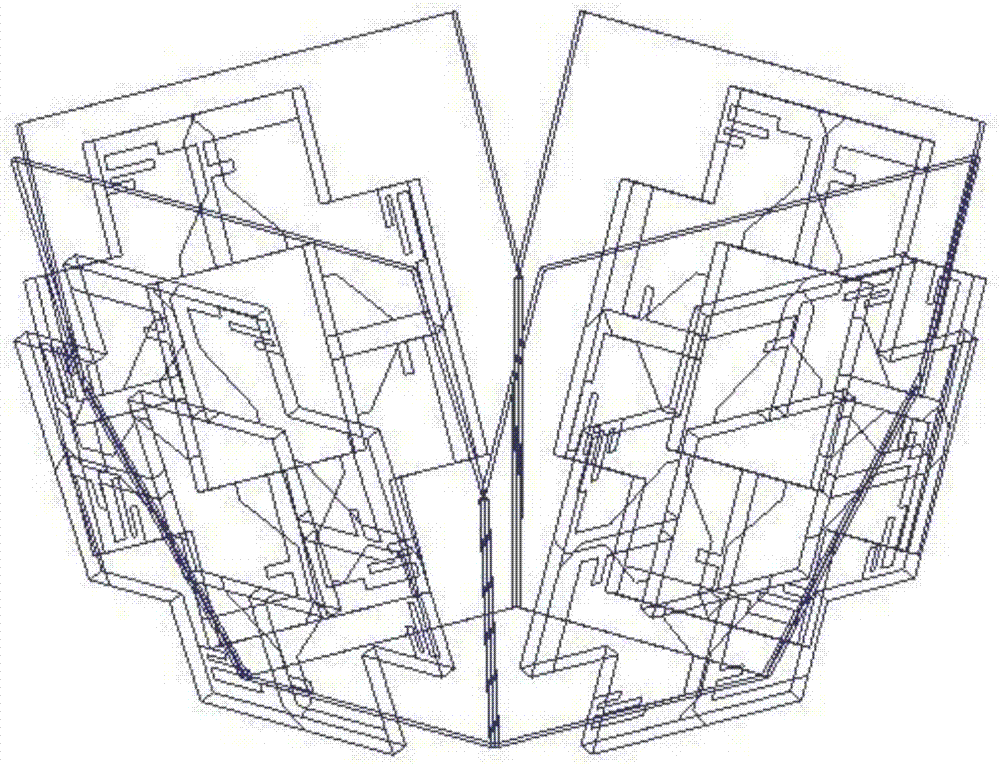 Multi-frequency and multi-beam MIMO antenna