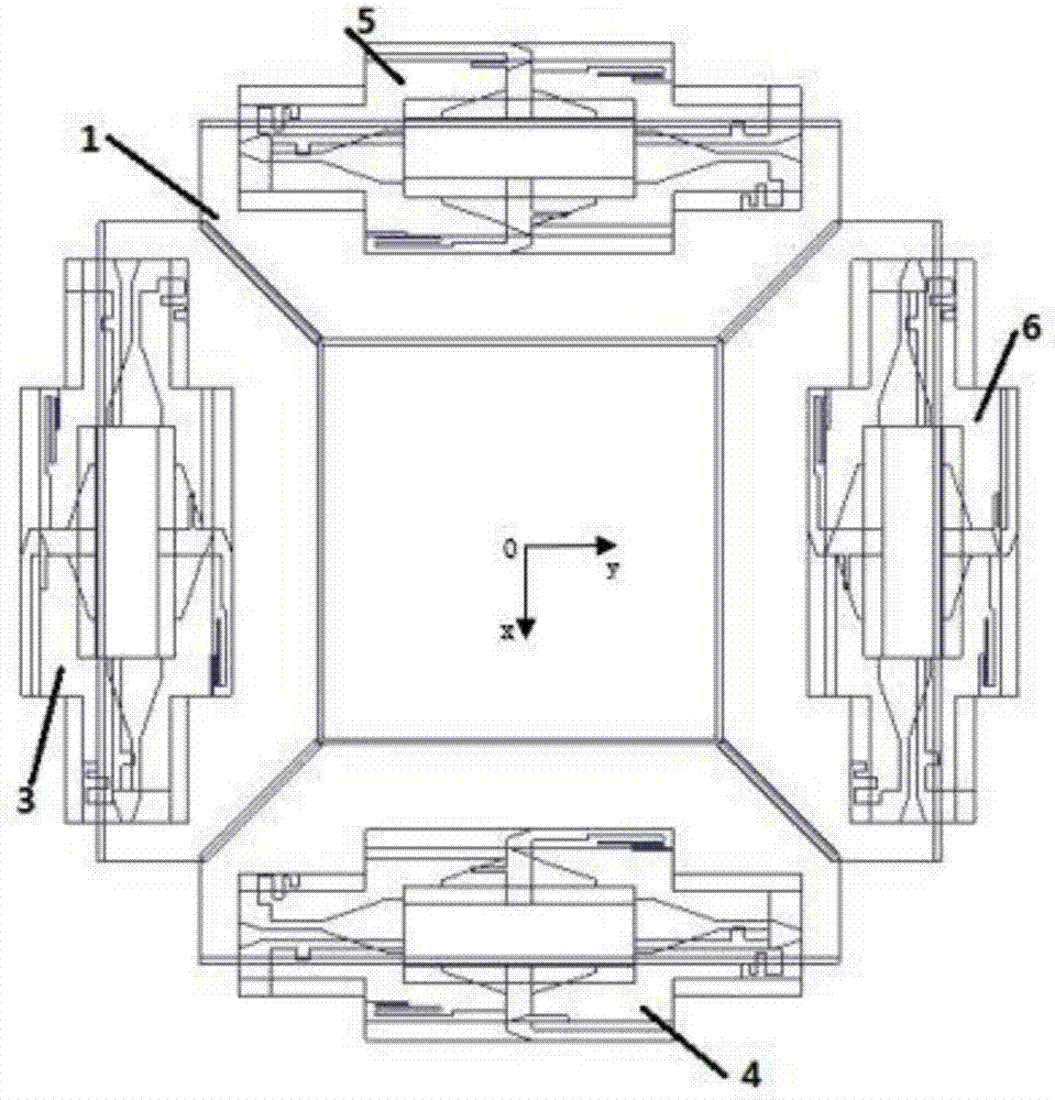 Multi-frequency and multi-beam MIMO antenna