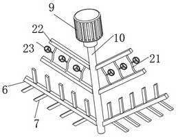 Photocatalytic oxidation device for printing and dyeing wastewater treatment