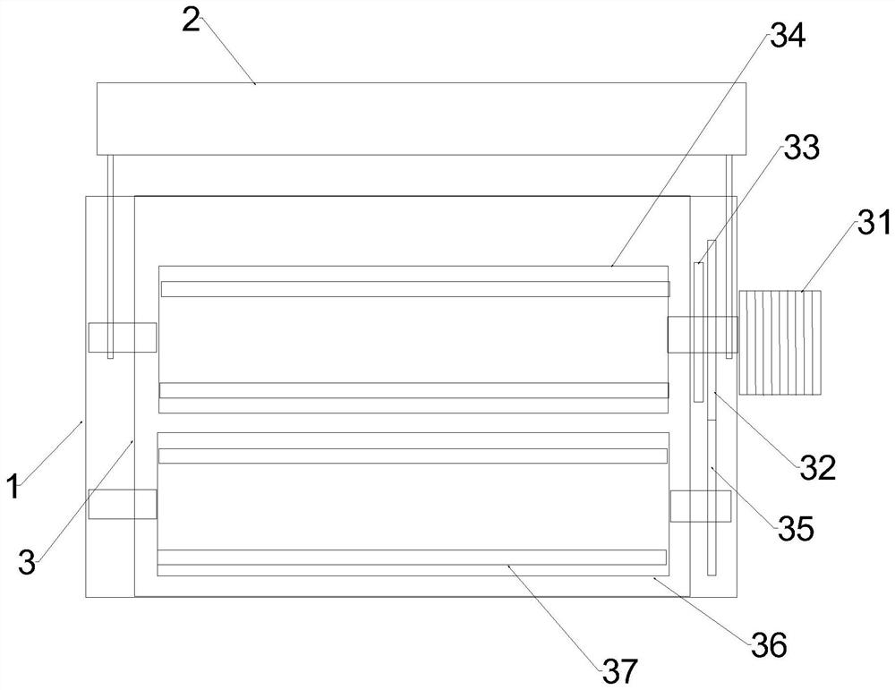 PVC film heating device