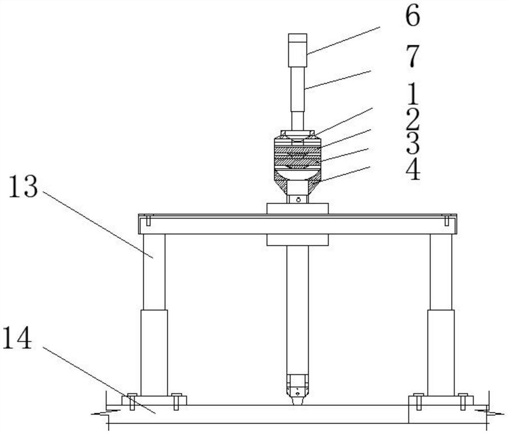 Endoscope puncture outfit capable of being limited and adjusted