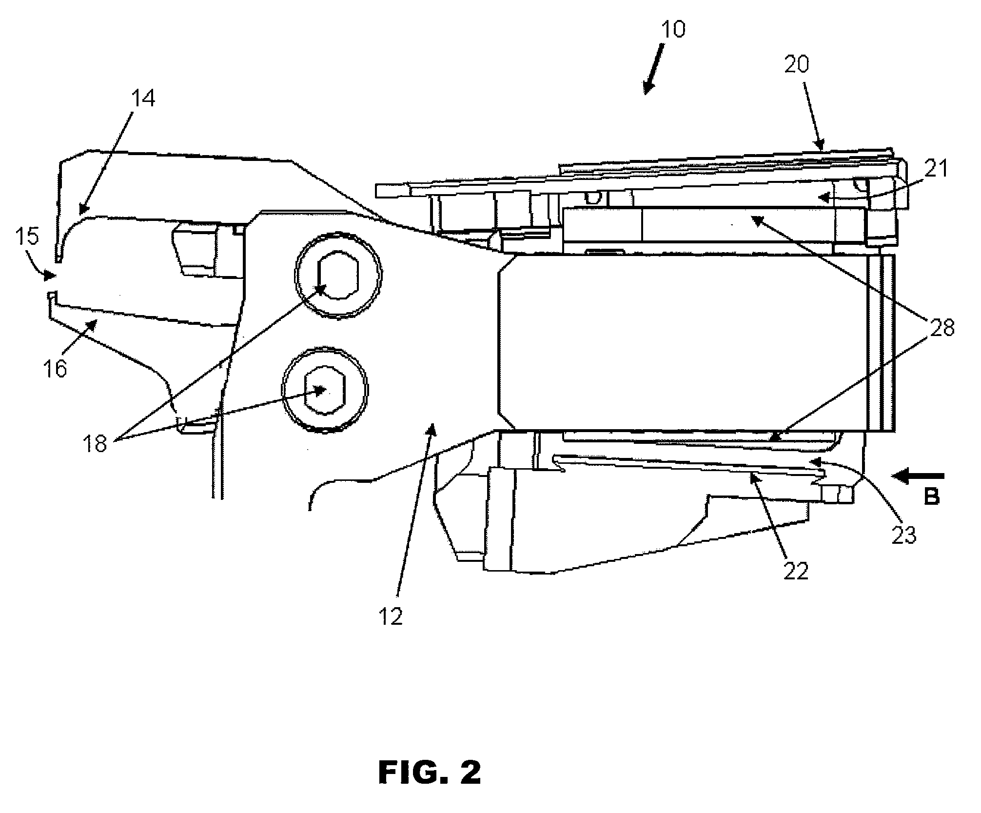 Soft touch clamp actuation mechanism