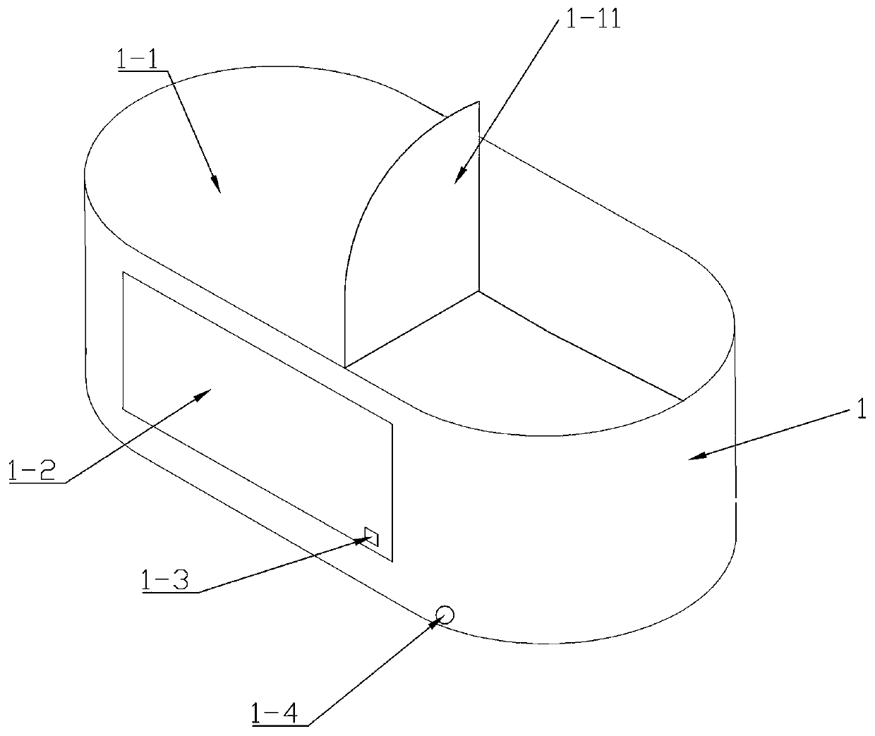 A kidney specimen collection device for animal experiments