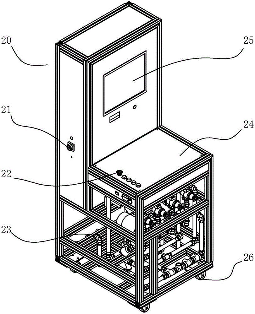 Automatic leakage detecting device of water heater or wall-hung stove and operating method thereof