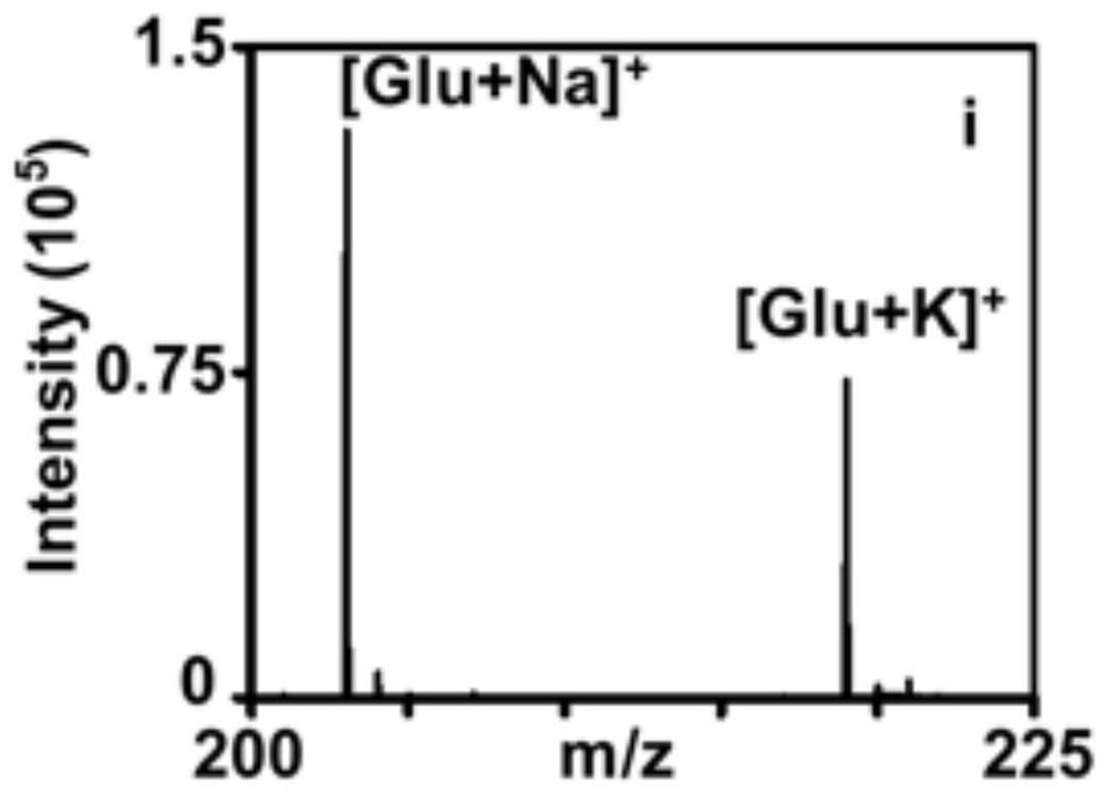 A novel hybrid metal nanomaterial, its preparation method and its application in matrix-assisted laser desorption ionization mass spectrometry