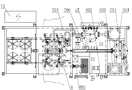 Cylinder part cleaning machine