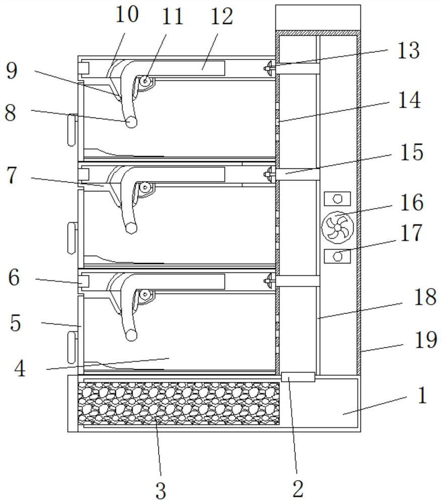 Shoe cabinet based on smart home