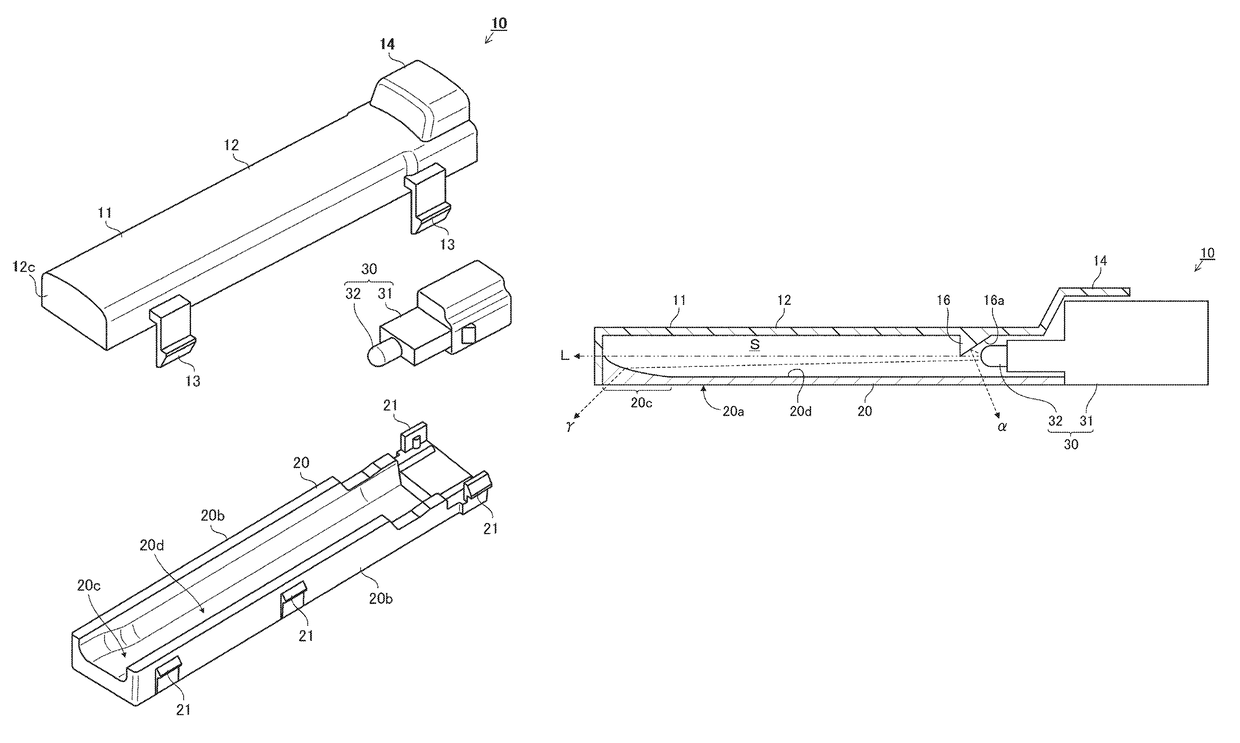 Illuminating device