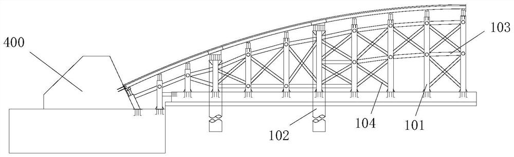 Preloading Method of Curved Surface Support
