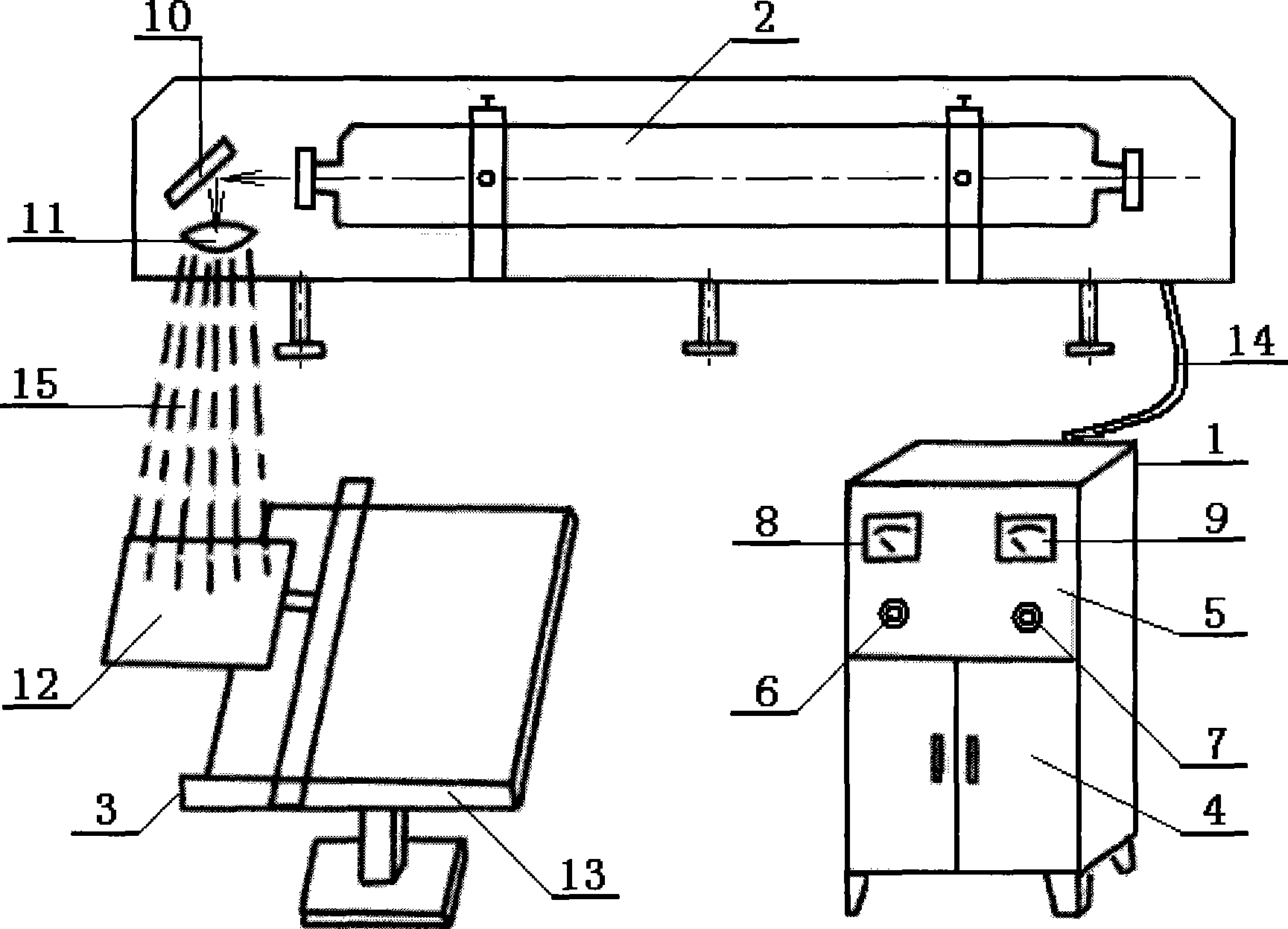 Processing method for enhancing solar cell working stability and apparatus thereof