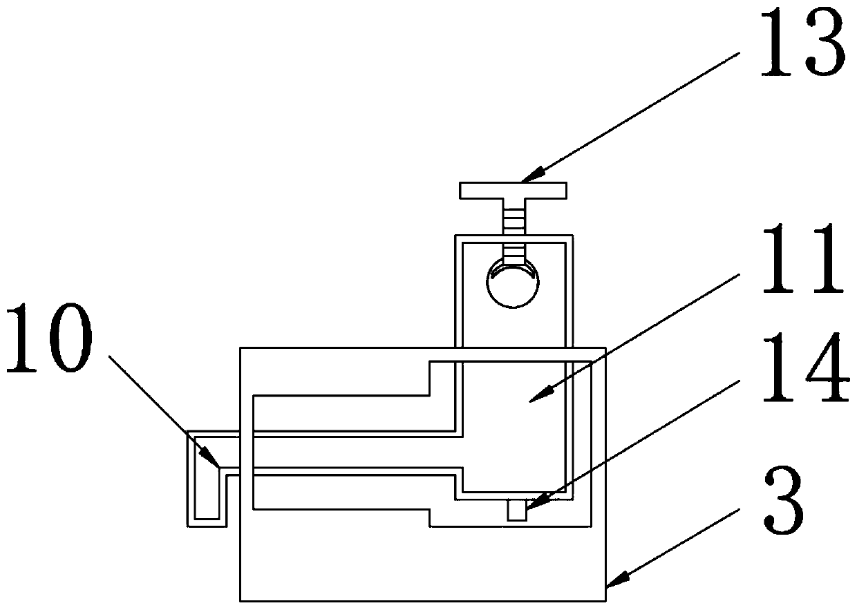 Workbench of steel bar cutting machine