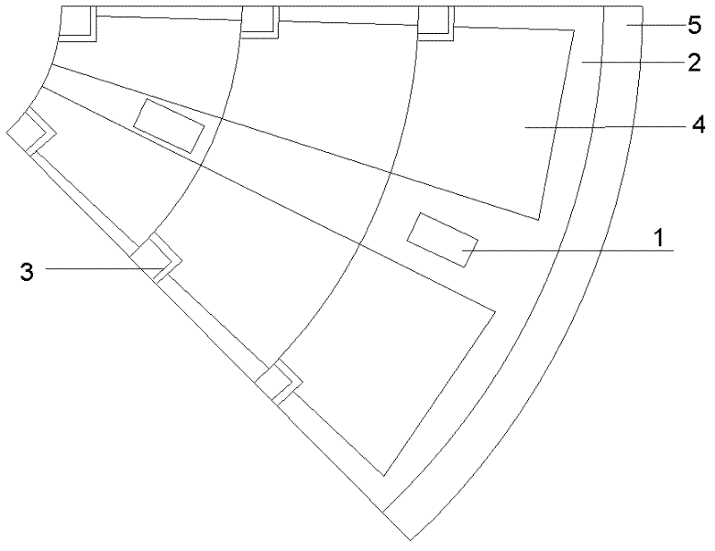 Polishing disk capable of adjusting regional pressure