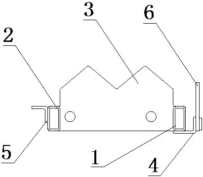 An inner-rotating grille sealing connector