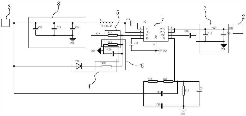 Improved buck circuit