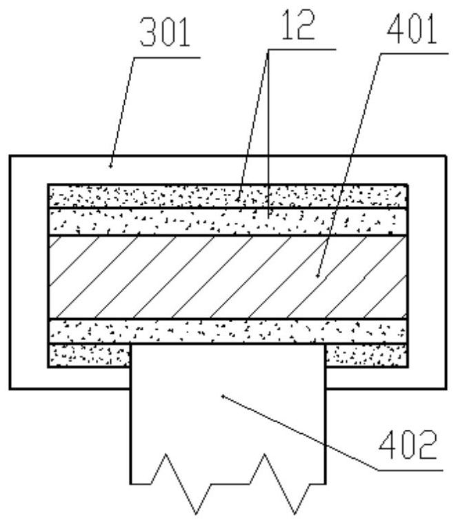 Construction anti-falling device for municipal bridge engineering