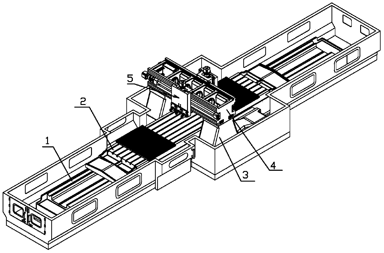 Slicing mechanism for numerically controlled planer