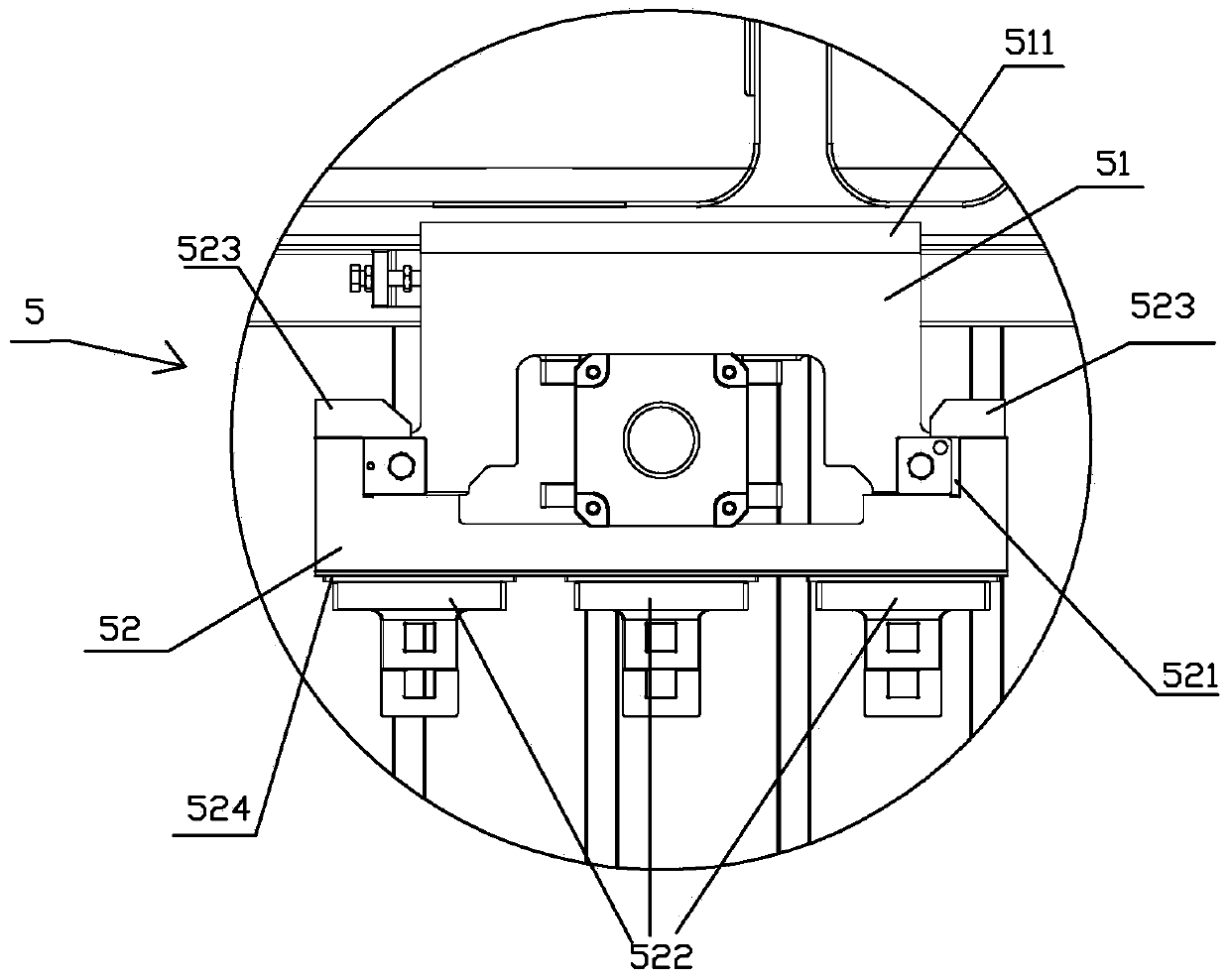 Slicing mechanism for numerically controlled planer