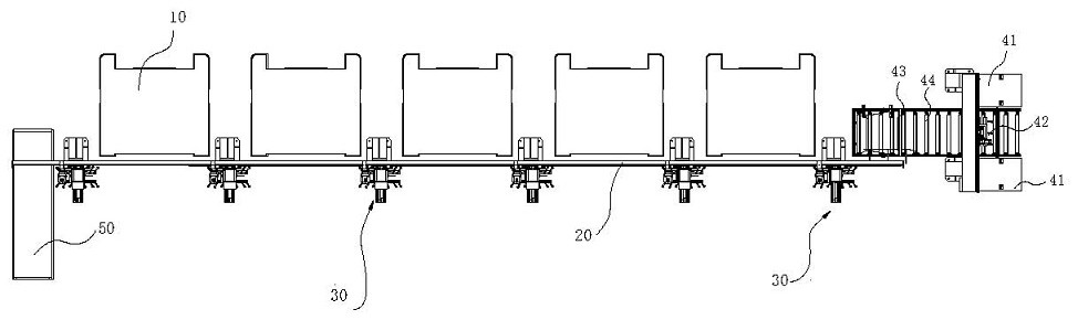 Automatic production equipment for internal cover plates