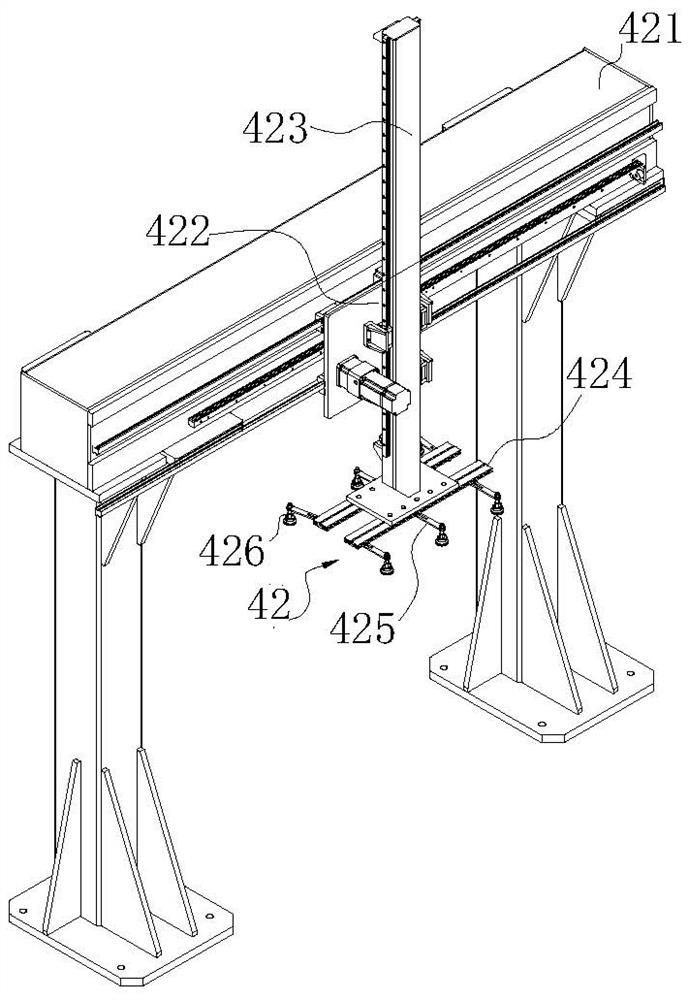 Automatic production equipment for internal cover plates