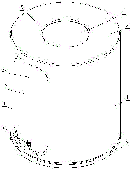 Intelligent containing box of remote controller