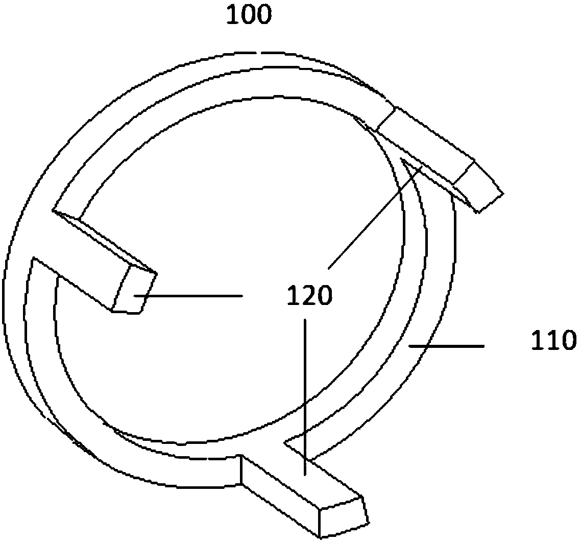 Dynamic balance device of roller washing machine, inner cylinder component of roller washing machine and roller washing machine