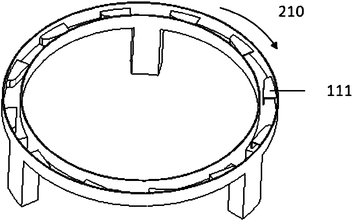 Dynamic balance device of roller washing machine, inner cylinder component of roller washing machine and roller washing machine