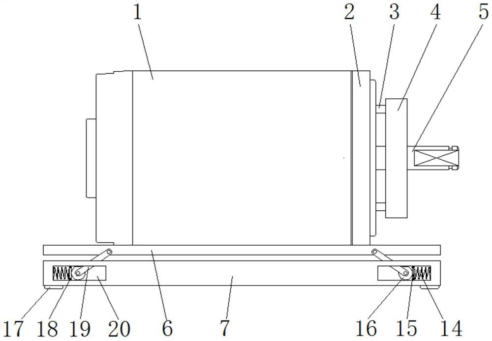 A kind of anti-offset servo motor and using method thereof