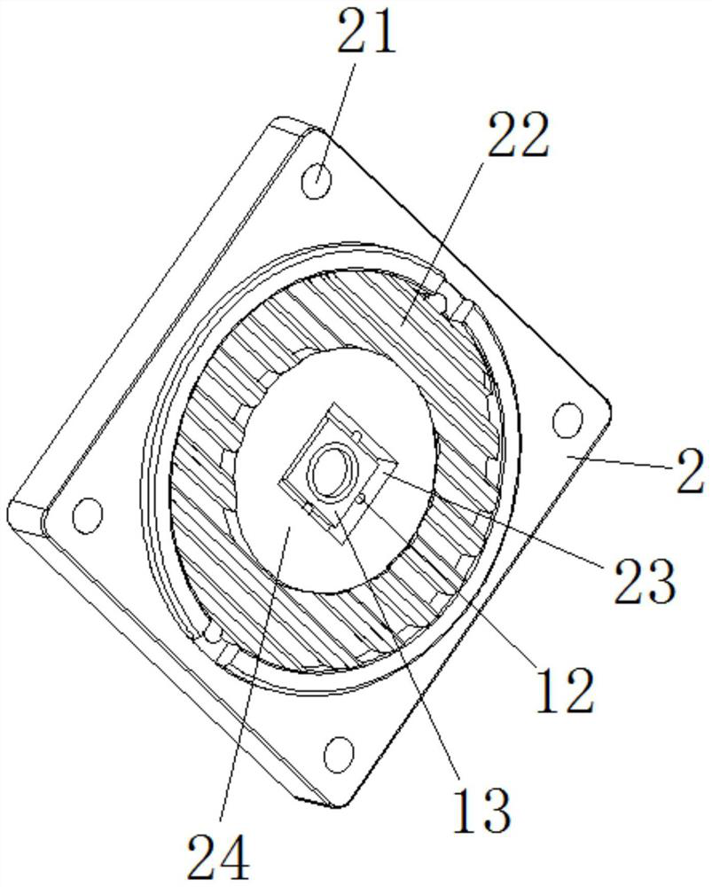 A kind of anti-offset servo motor and using method thereof